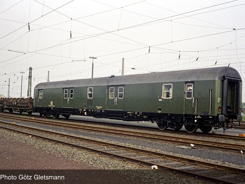Arnold Wagenset DBP Postwagen 2-teilig grün Ep.: IV HN4417