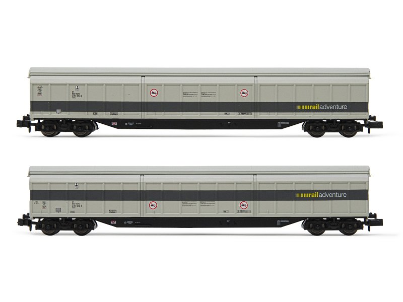Arnold Güterwagen-Set 4-achs. Schiebewandwagen Ep. VI RailAdventure HN6601