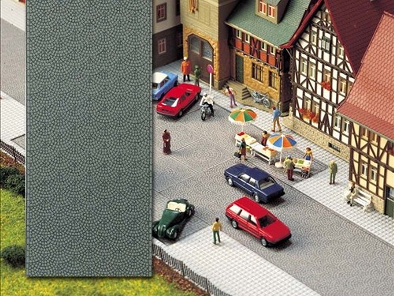 Busch Fahrbahn Straße Verkehrszeichen Schilder Leitplanken