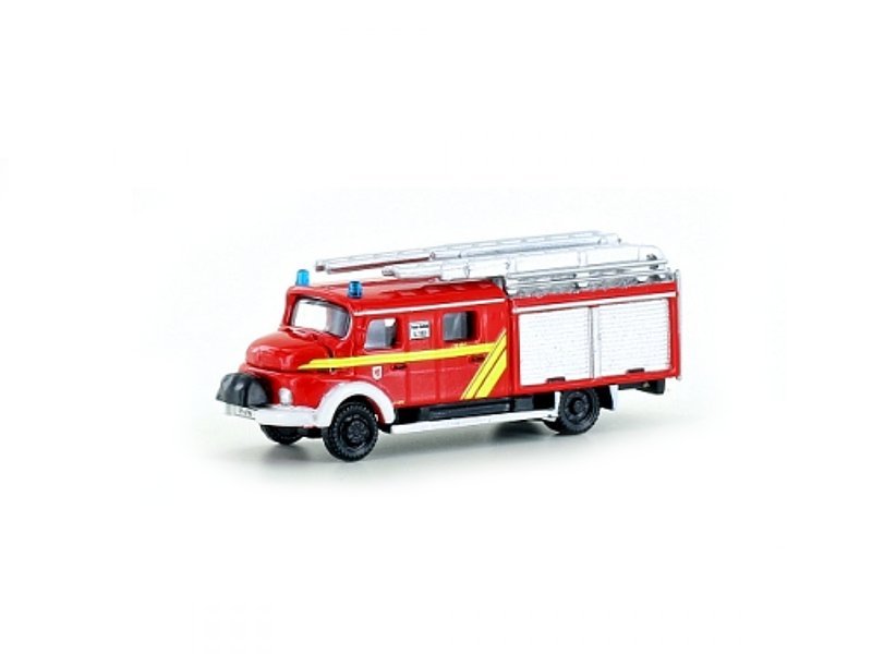 Lemke Minis LKW  Feuerwehr MB LF 16 TS  1:160 LC4204