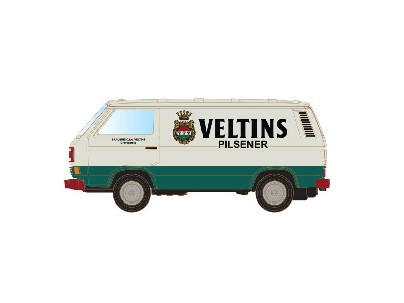 Lemke Minis Volkswagen VW T3 Transporter Veltins Pilsener Spur N 1:160 LC4358