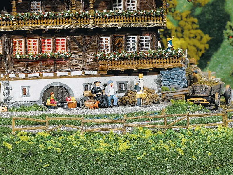 Faller N Weide- und Jägerzaun 272 mm 249 mm 272407