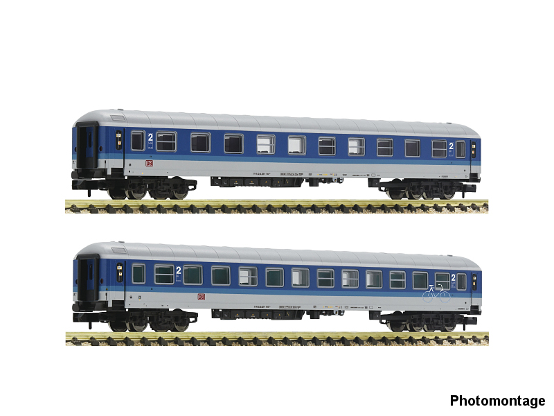 Fleischmann N Personenwagen-Set Interregio DB AG Epoche V 2-teilig 6260025