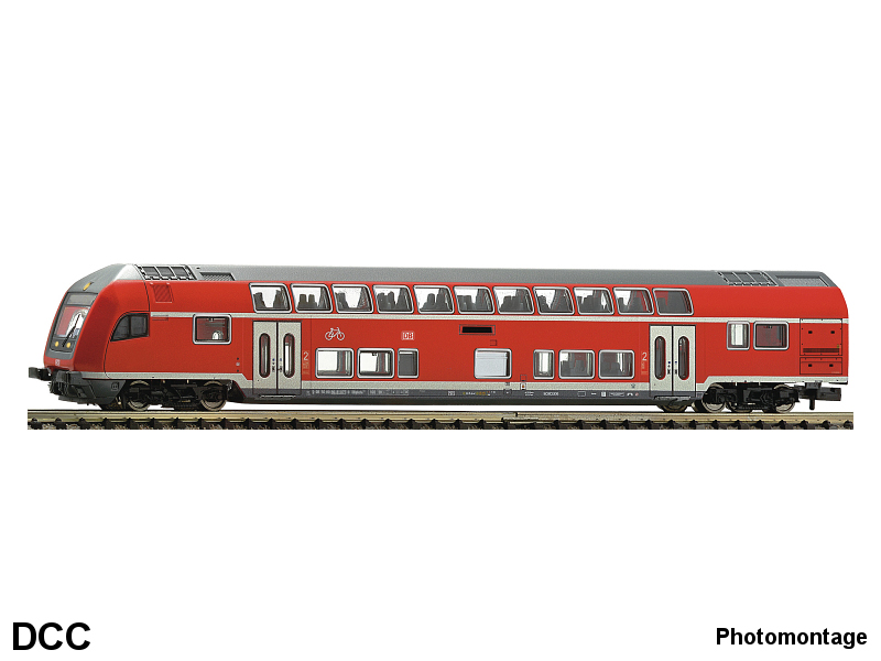 Fleischmann N Personenwagen Doppelstock-Steuerwagen DB AG Epoche VI 2.  Klasse 6270082