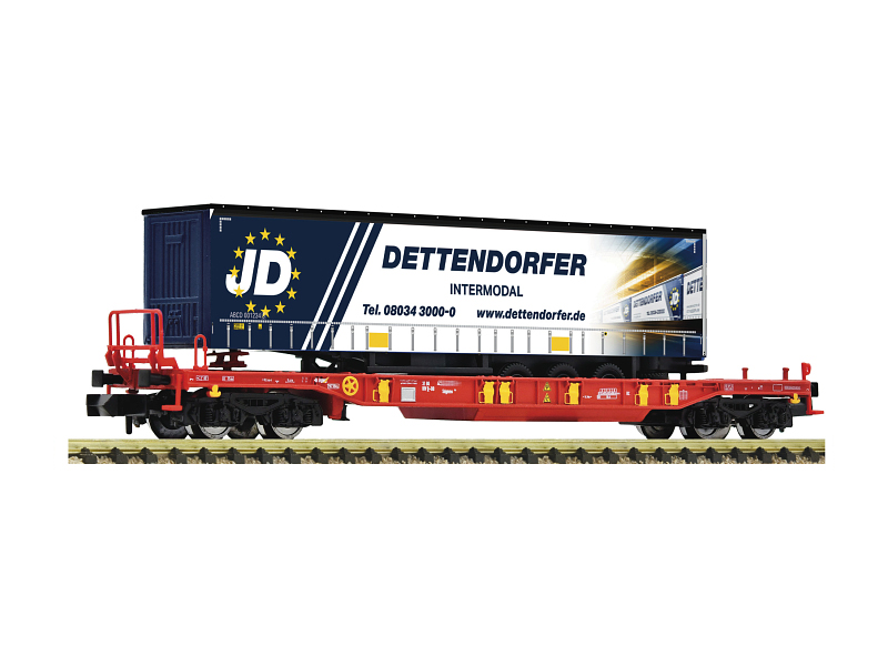 Fleischmann N Güterwagen Taschenwagen DB AG Spedition Dettendorfer Ep. VI 6660009