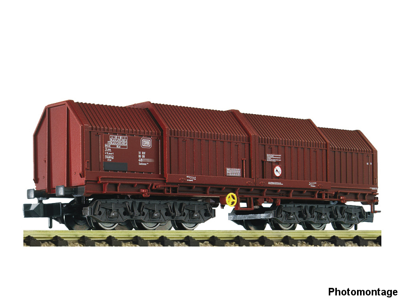 Fleischmann N Güterwagen Teleskophaubenwagen DB Epoche IV 6660131