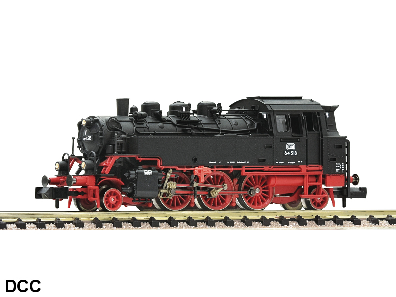 Fleischmann N Dampflokomotive BR 64 DB Epoche III, DCC digital 706484