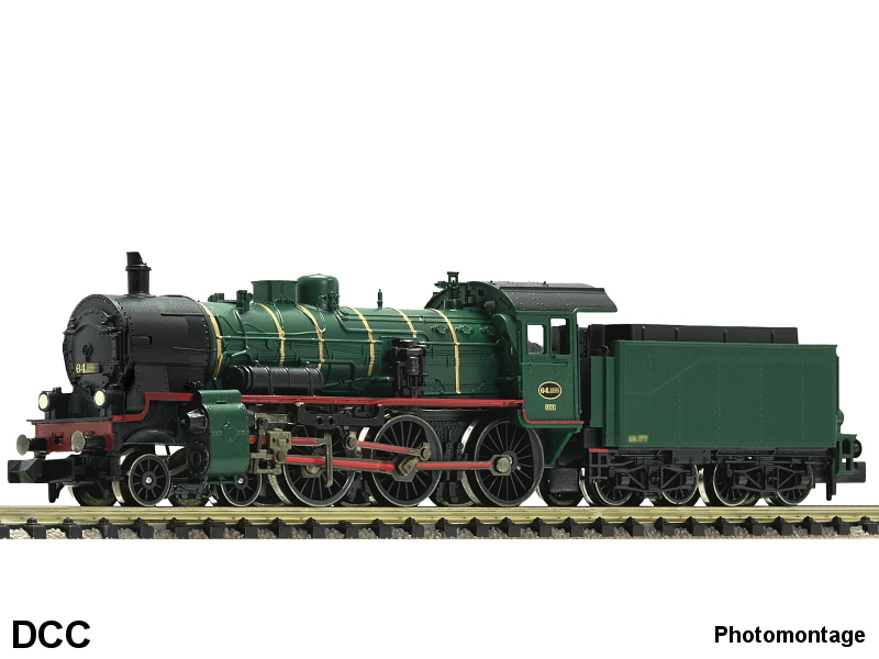 Fleischmann N Dampflokomotive Serie 64 Sncb Ep. III DCC digital 7170020