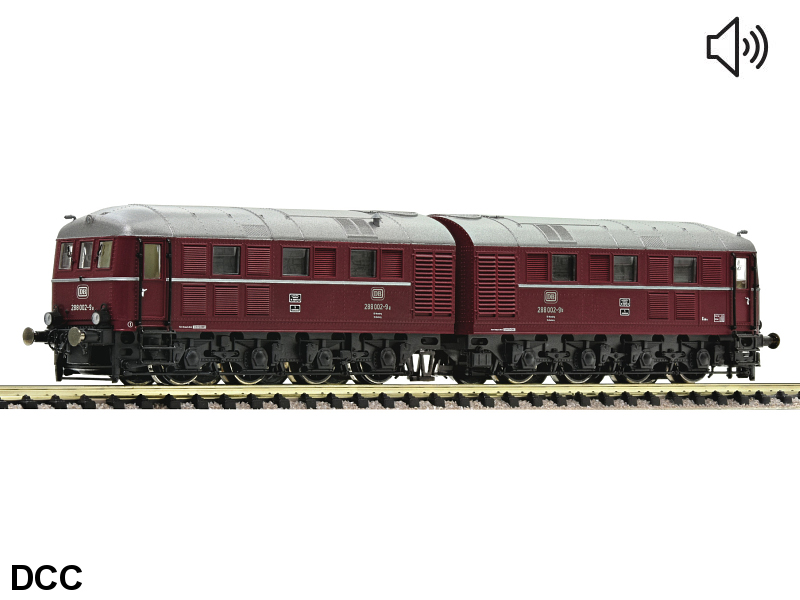 Fleischmann N Dieselelektrische Doppellokomotive BR 288 DB Epoche IV DCC + Sound 725170