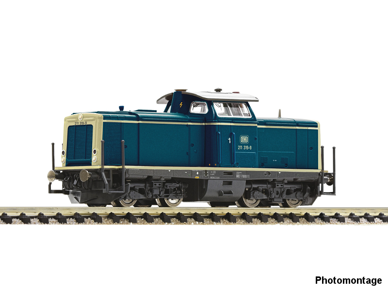 Fleischmann N Diesellokomotive BR 211 DB Epoche IV analog 7360024