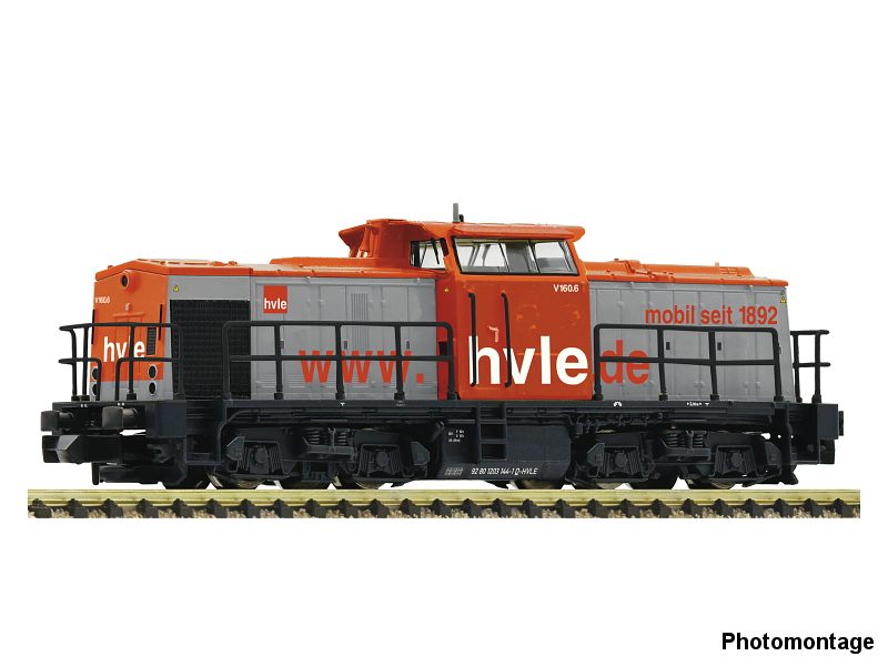 Fleischmann N Diesellokomotive BR V160.6 HVLE Epoche VI analog 7360033