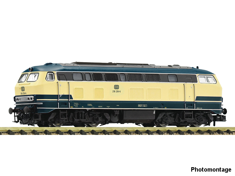 Fleischmann N Diesellokomotive BR 218 DB Epoche IV analog 7360036