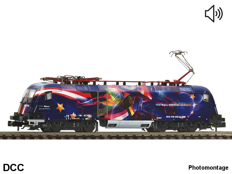 Fleischmann N Elektrolokomotive BR 1116 Taurus ÖBB Epoche VI DCC + Sound 7570070