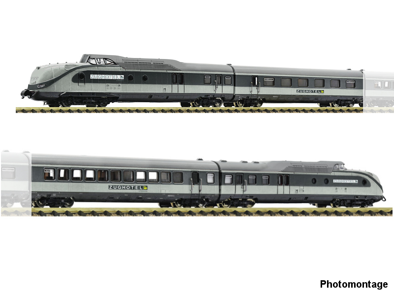 Fleischmann N Dieseltriebzug BR 601 Railadventure Epoche VI 4-teilig analog 7760009