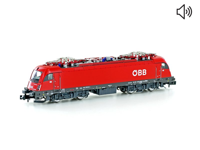 Hobbytrain Elektrolok Rh 1216 Taurus ÖBB Railjet Epoche VI mit Sound H2734S