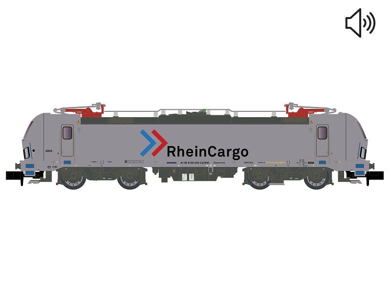 Hobbytrain Elektrolok Baureihe 192 Smartron RheinCargo Ep. VI + Sound H30165S