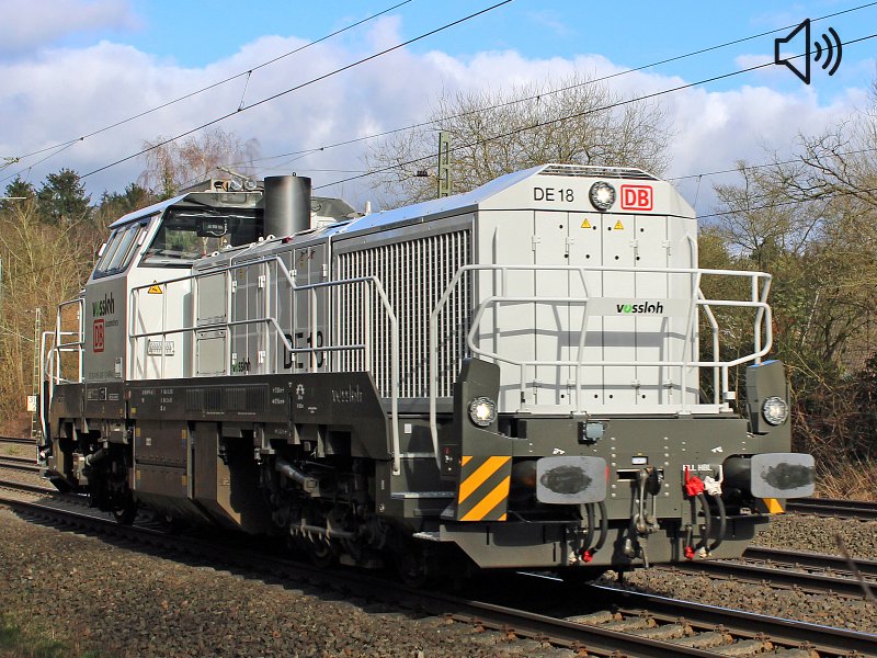 Hobbytrain Diesellok Vossloh DE 18 DB Cargo Ep. VI mit Sound H32102S
