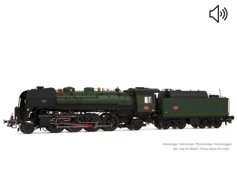 Arnold Dampflokomotive 141R1155 SNCF Öltender Epoche III Sound HN2483S