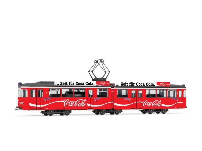 Arnold Straßenbahn Heidelberg Coca Cola HN2530