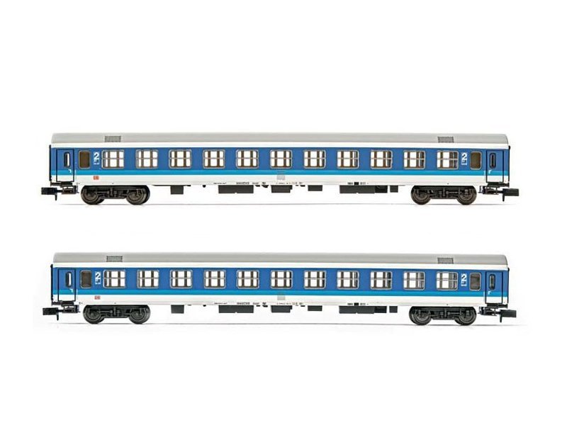 Arnold  2-tlg. Personenwagen Set „Interregio” DB AG blau/weiß Ep. V HN4307