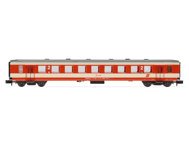 Arnold Reisezugwagen Set ÖBB Schlieren Schlierenwagen 2. Klasse rot grau HN4327