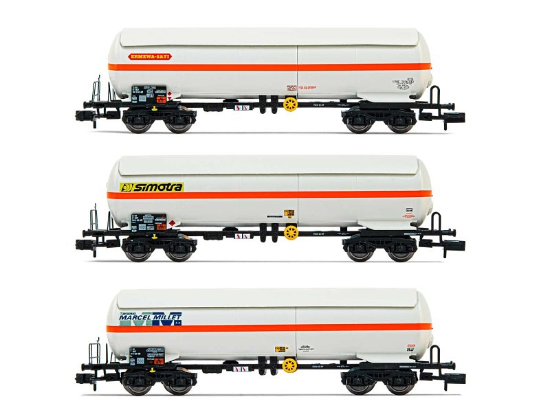 Arnold Güterwagen-Set SNCF Gas-Kesselwagen Simotra Epoche V 3-teilig HN6387