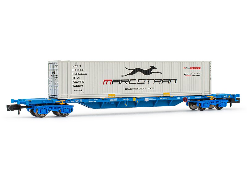 Arnold Güterwagen Container Tragwagen Renfe / MMC Marcotran Epoche VI HN6460