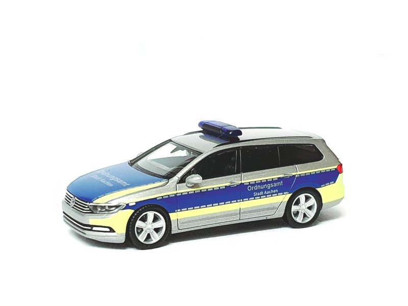 Herpa H0 VW Passat Variant Ordnungsamt "Aachen" 095228