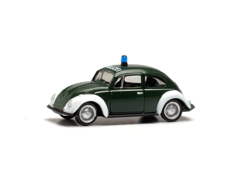 Herpa H0 Volkswagen VW Käfer Polizei 096454