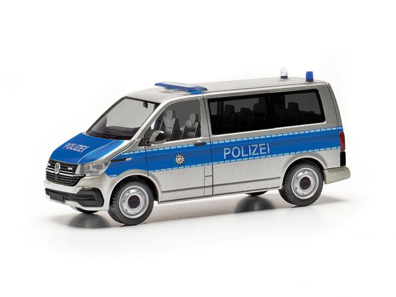 Herpa H0 Volkswagen VW T6.1 Bus Polizei NRW 097598