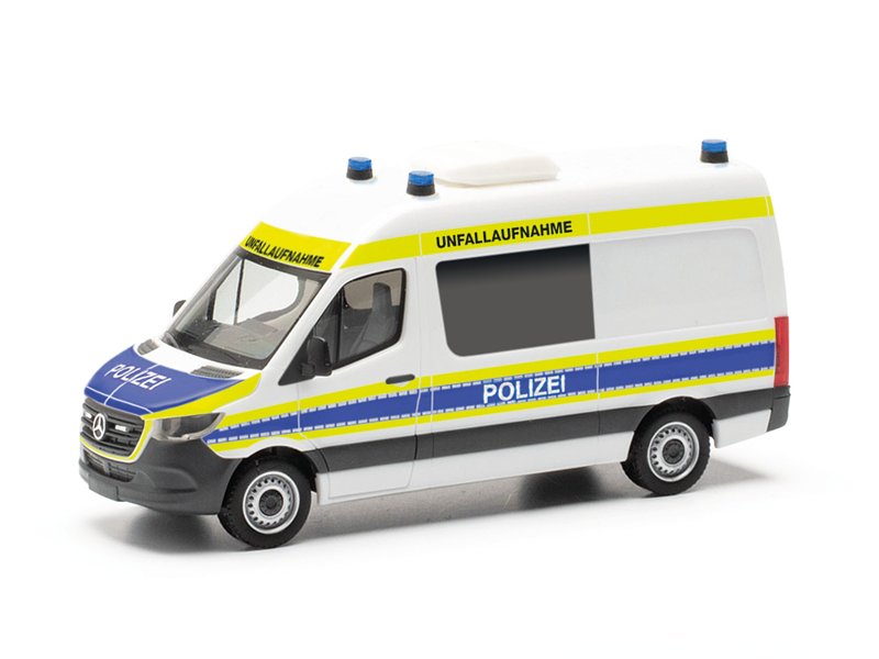 Herpa H0 Mercedes Benz MB Sprinter '18 Halbbus Polizei NRW 097758