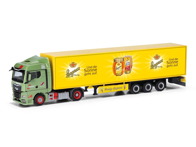 Herpa H0 MAN TGX GM Koffer-Sattelzug 