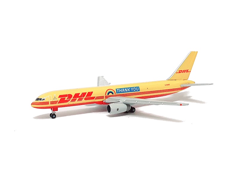 Herpa Wings 1:500 Boeing 757-200F DHL "Thank you" 535526