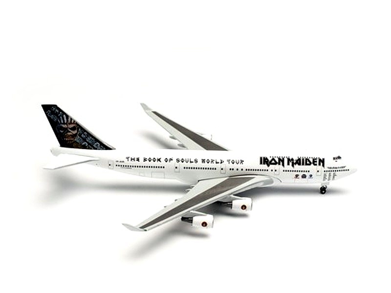 Herpa Wings 1:500 Boeing 747-400 Iron Maiden “ED FORCE ONE” 535564