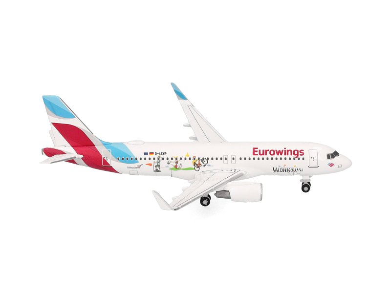 Herpa Wings 1:500 Airbus A320 Eurowings 537698