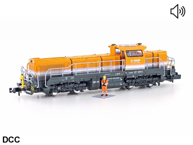 Hobbytrain Diesellok Vossloh DE 18 BASF Ep. VI mit Sound H32104S