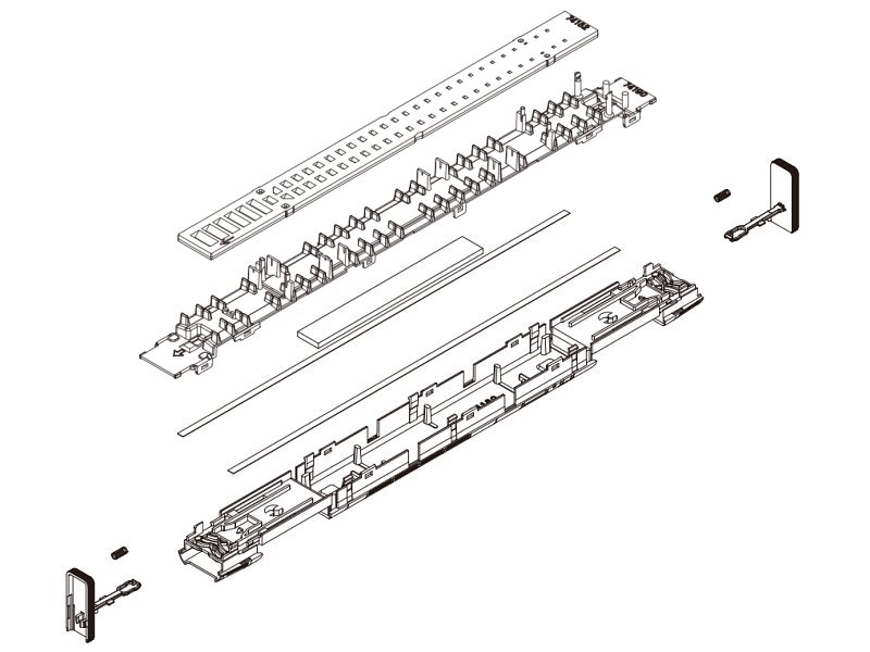 Ersatzteil Kato Triebzug ICE 4