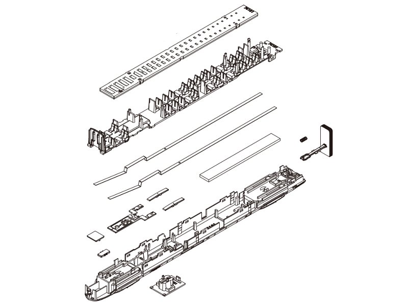 Ersatzteil Kato Triebzug ICE 4