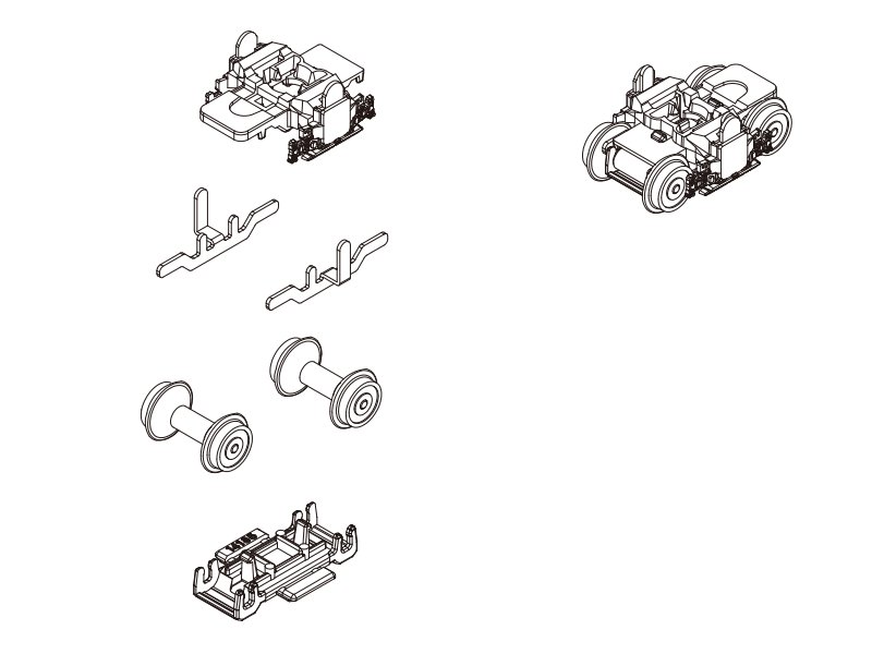 Ersatzteil Kato Triebzug ICE 4