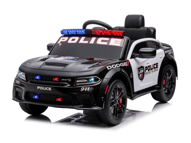 LEAN CARS Kinder-Elektroauto Dodge Charger Police