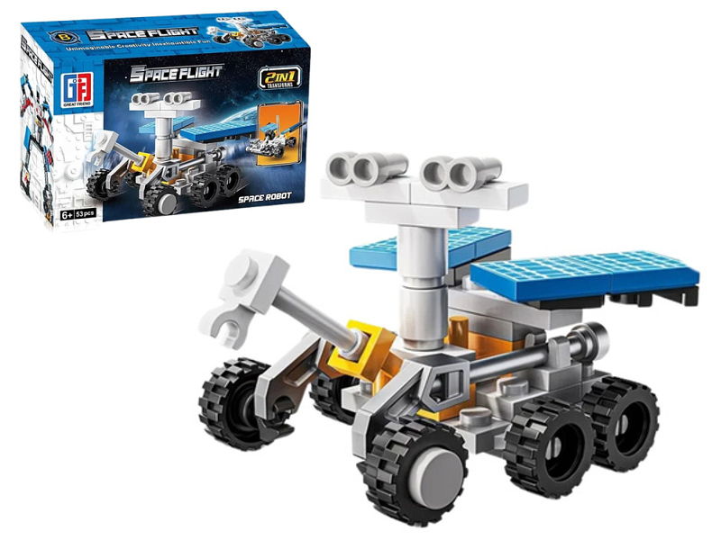 Lean Toys Bausteineset Space Robot 53 Teile 23556_1