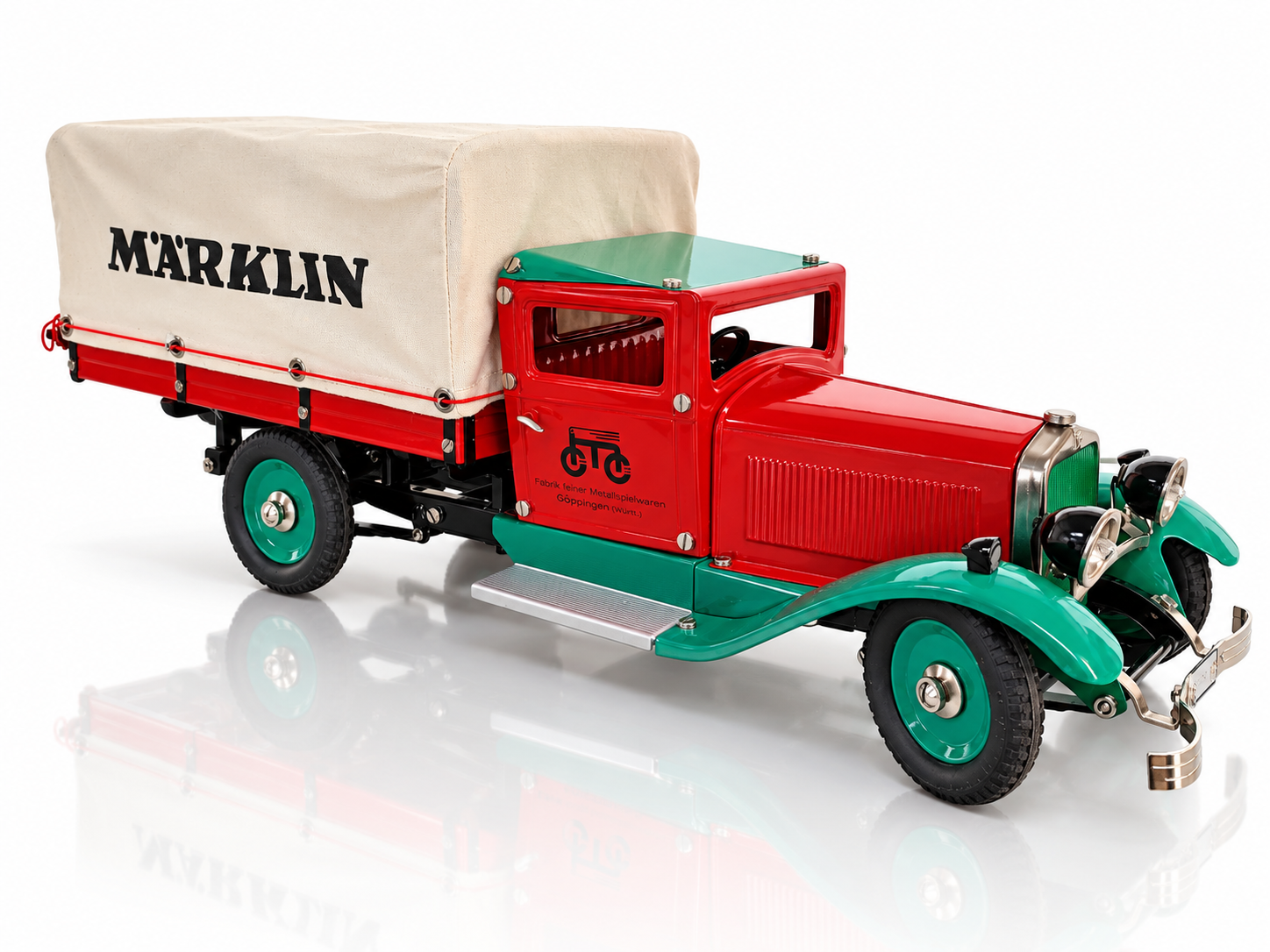 Märklin Lieferwagen mit Plane Metallmodell mit Uhrwerkantrieb Limitiert auf 6.666 Stück 1992