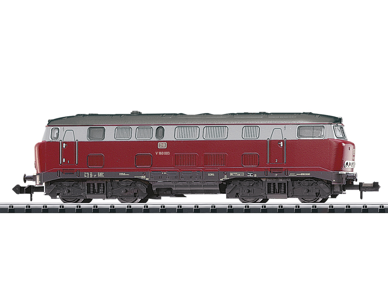 Minitrix Diesellokomotive V 160 DB Epoche III analog 16162