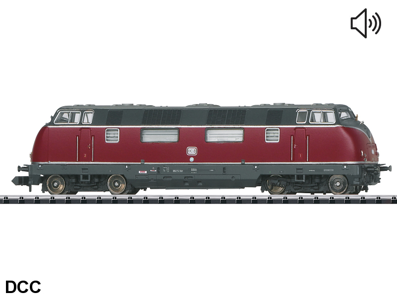 Minitrix Diesellokomotive BR 220 DB Ep. IV DCC digital + Sound 16226