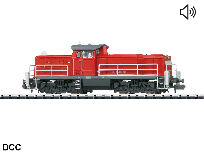 Minitrix Diesellokomotive BR 294 DB AG Ep. VI DCC digital Sound 16298