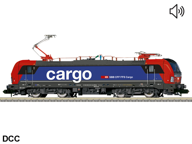 Minitrix <br />Elektrolokomotive BR 193 SBB Cargo Ep. VI DCC digital + Sound 16837