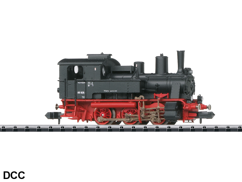 Minitrix Dampflokomotive BR 89.8 DB Epoche III DCC digital 16898