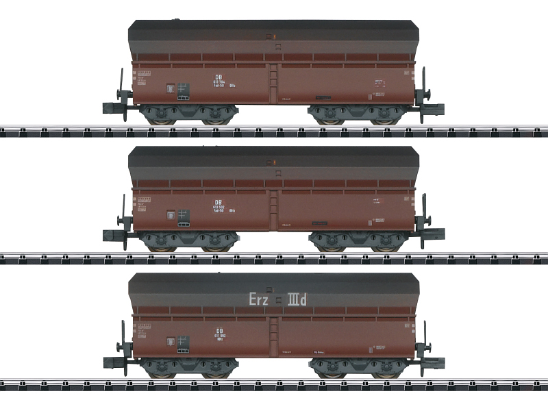 Minitrix Güterwagen-Set „Kokstransport“ Teil 3 DB Ep. III 18269