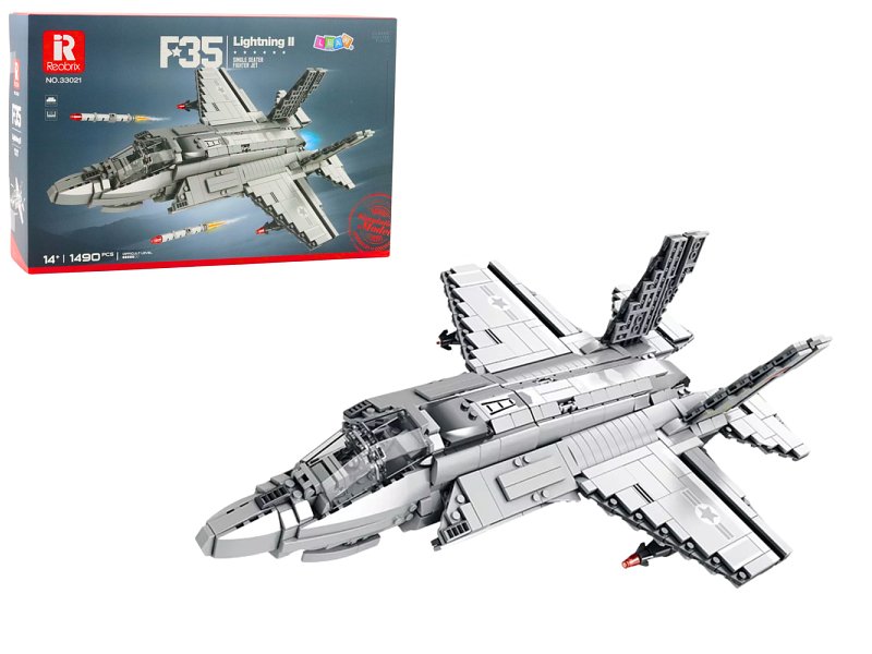 Reobrix Bausteineset ​​​​F-35 Lightning II 1490 Teile 33021