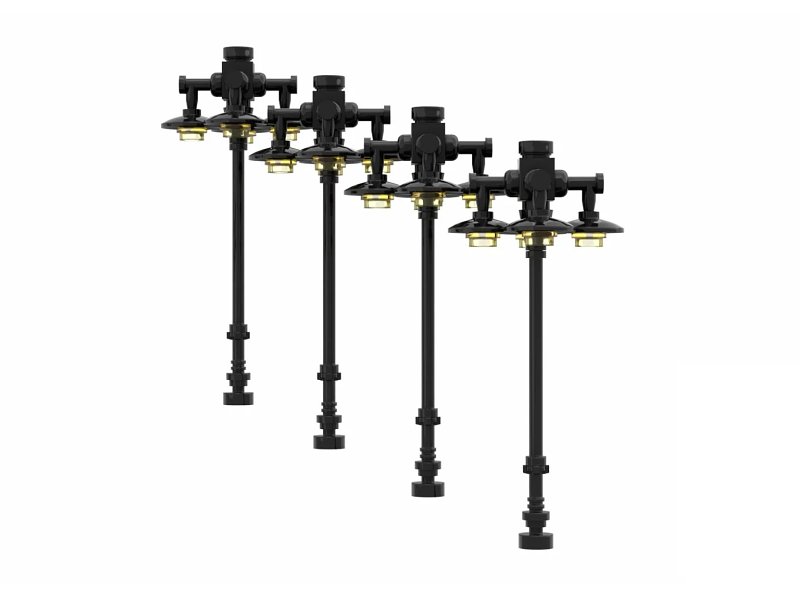 Stone Heap Bausteineset Straßenlaternen Teile SH-018C